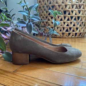 Madewell Suede Pumps